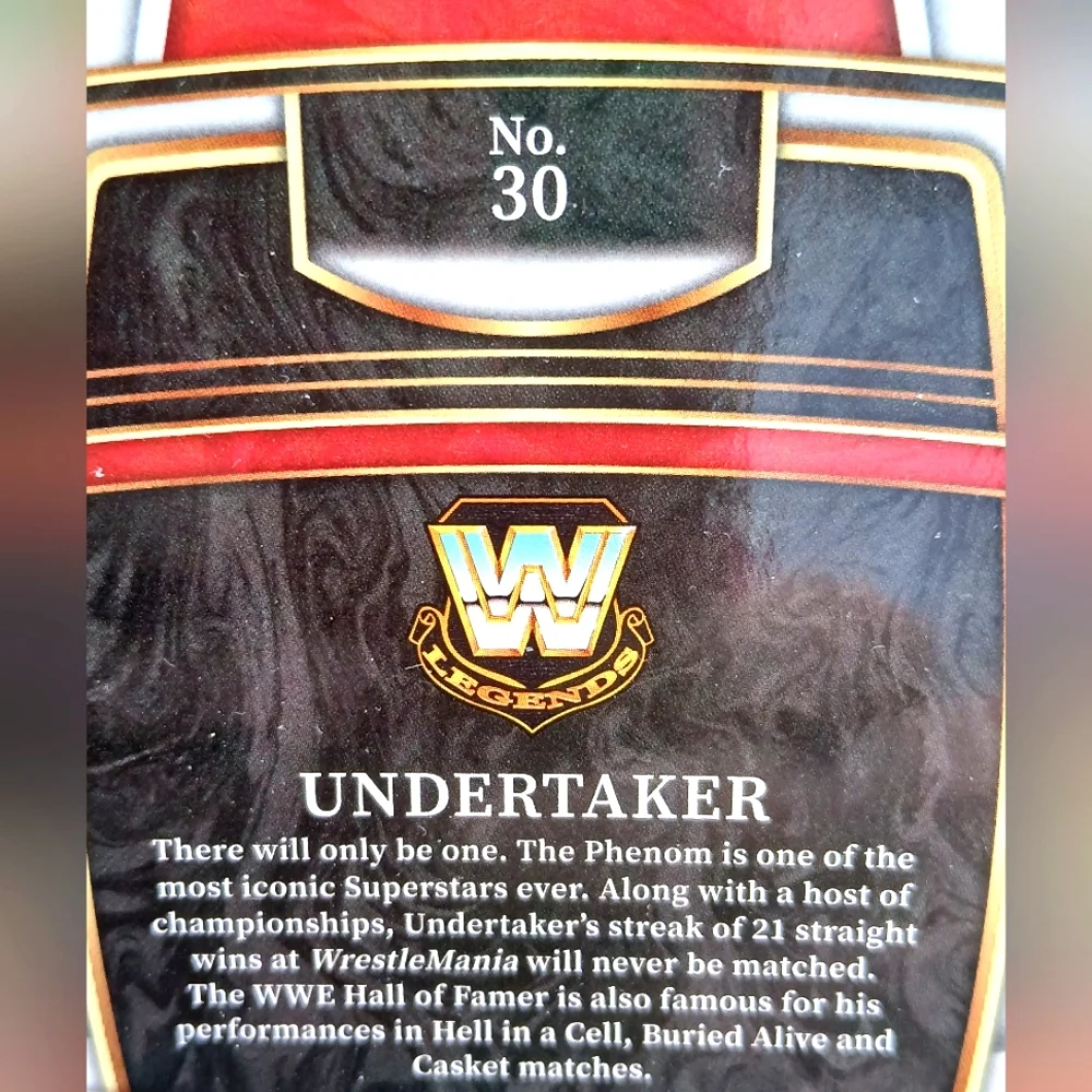 WWE WRESTLING Select Trading Cards - The Rock and Undertaker COLLECTIBLE